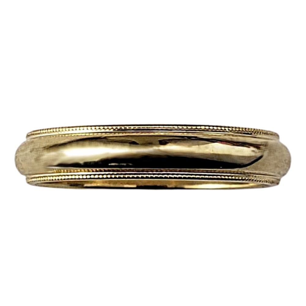 Tiffany & Co. 18 Karat Yellow Gold Band Ring Size 8.25-8.5 #21550